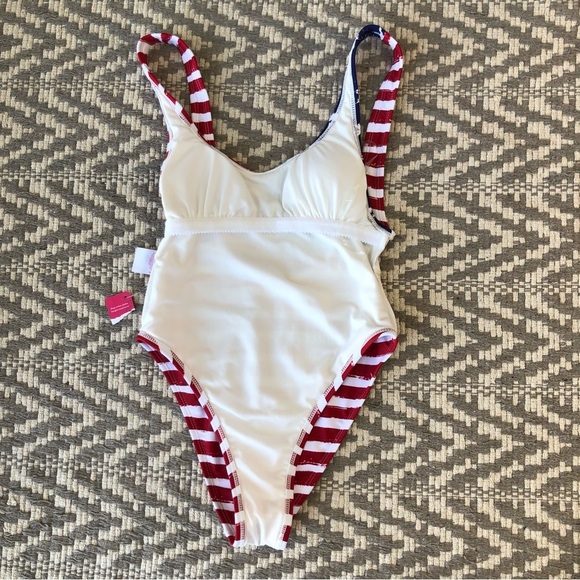 Xhilaration one piece swimsuit American flag size XS - Picture 8 of 9
